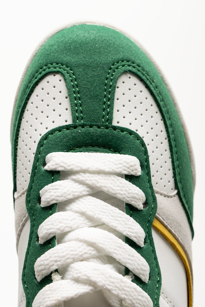 Retro Sneakers White And Green (4)