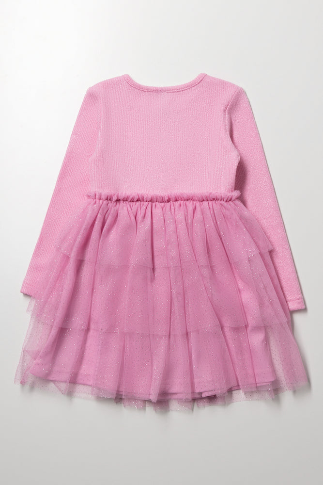 Tulle Dress Pink (2)
