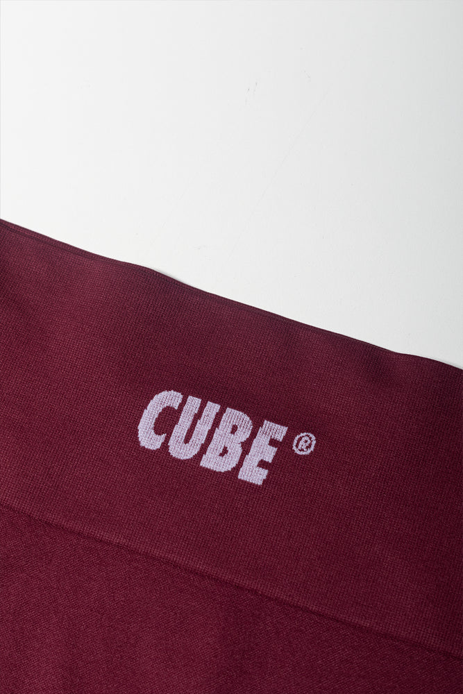 Seamless Leggings Burgundy (1)