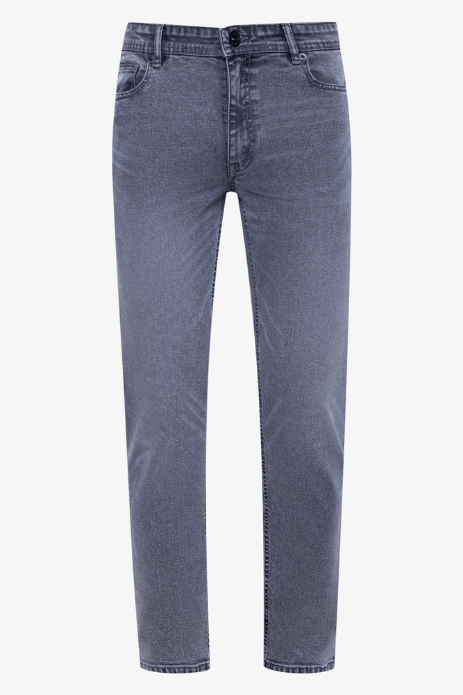 Skinny Denim Jeans Dark Grey