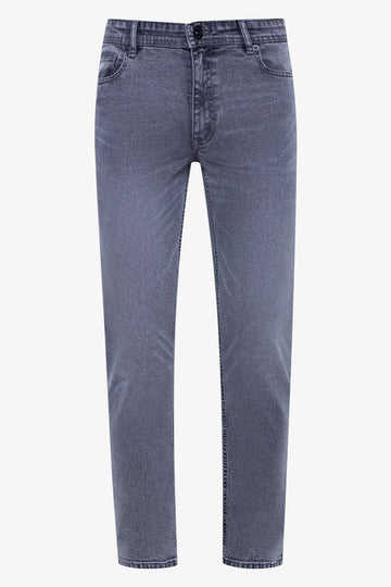 Skinny Denim Jeans Dark Grey