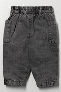 Tapered Denim Jeans Grey (2)