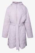 Quilt Puffer Jacket Natural