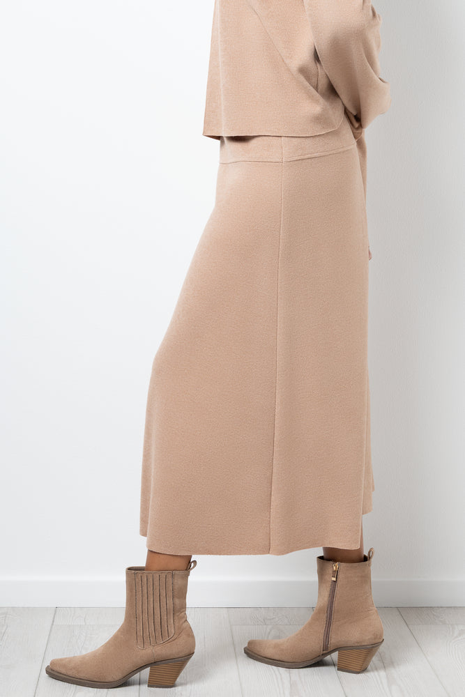 Flare Skirt Natural (1)