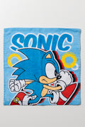 Sonic Face Cloth Blue