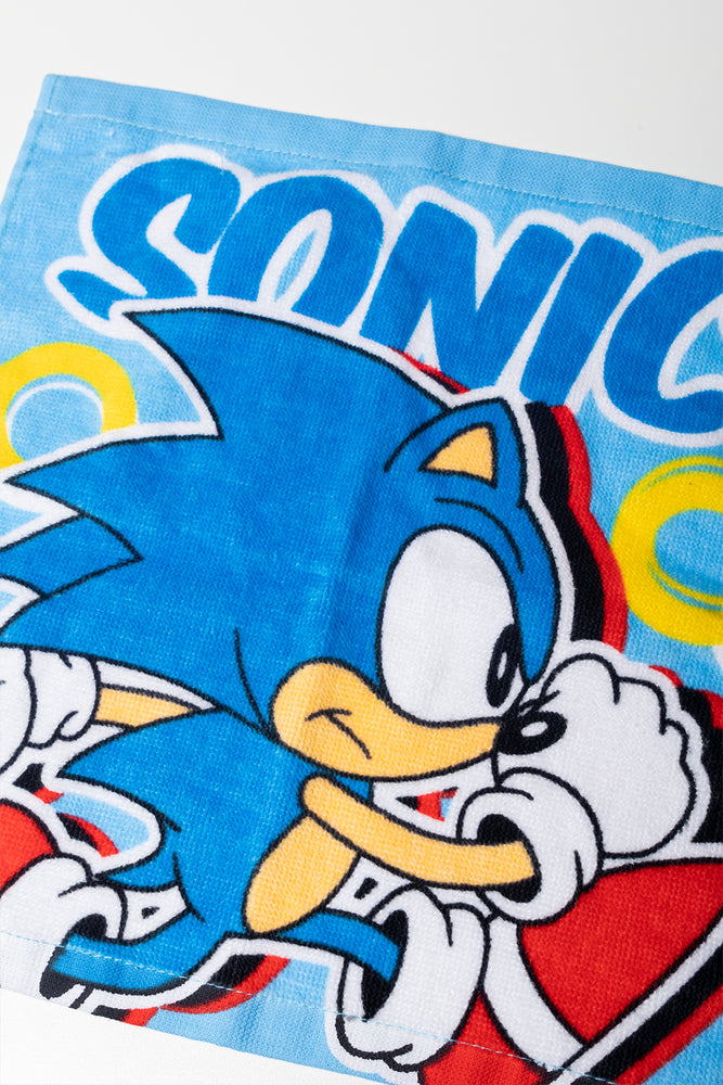 Sonic Face Cloth Blue (1)
