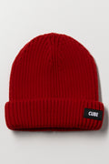Rib Chunky Beanie Red