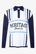 Long Sleeve Golfer Navy