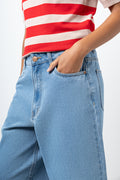 High Rise Jorts Mid Wash (3)
