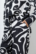 Crinkle Pants Black And White (3)