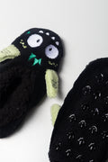 Monster Footlet Slippers Black (1)