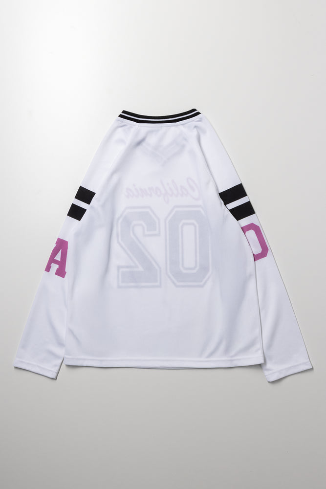 Oversized Mesh T-Shirt White (2)
