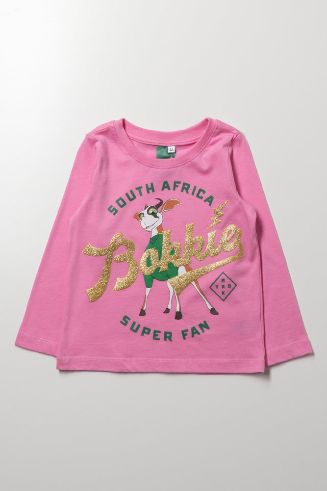 Bokkie Long Sleeve T-Shirt Pink