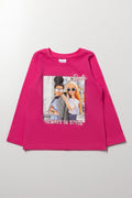 Barbie Long Sleeve T-Shirt Pink