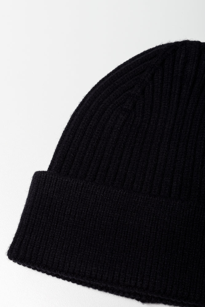 Men's Chunky Beanie Black (1)