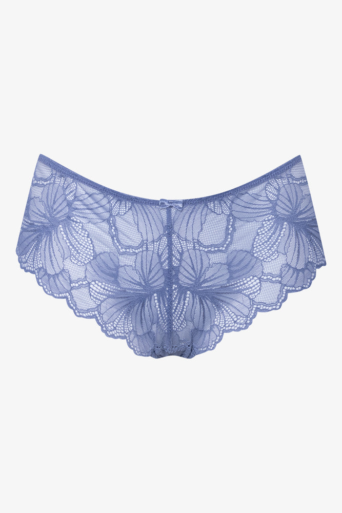3 Pack Lace Boyleg Panties White ,Blue & Navy (1)