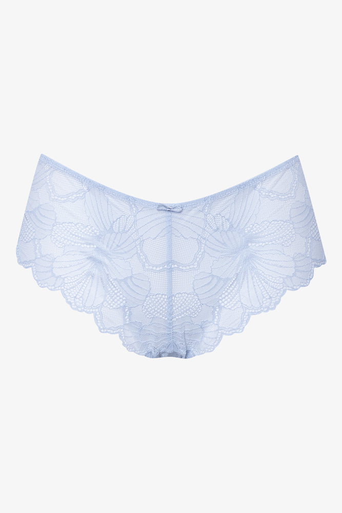 3 Pack Lace Boyleg Panties White ,Blue & Navy (3)