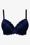 2 Pack Lace Bras Navy & Blue (1)