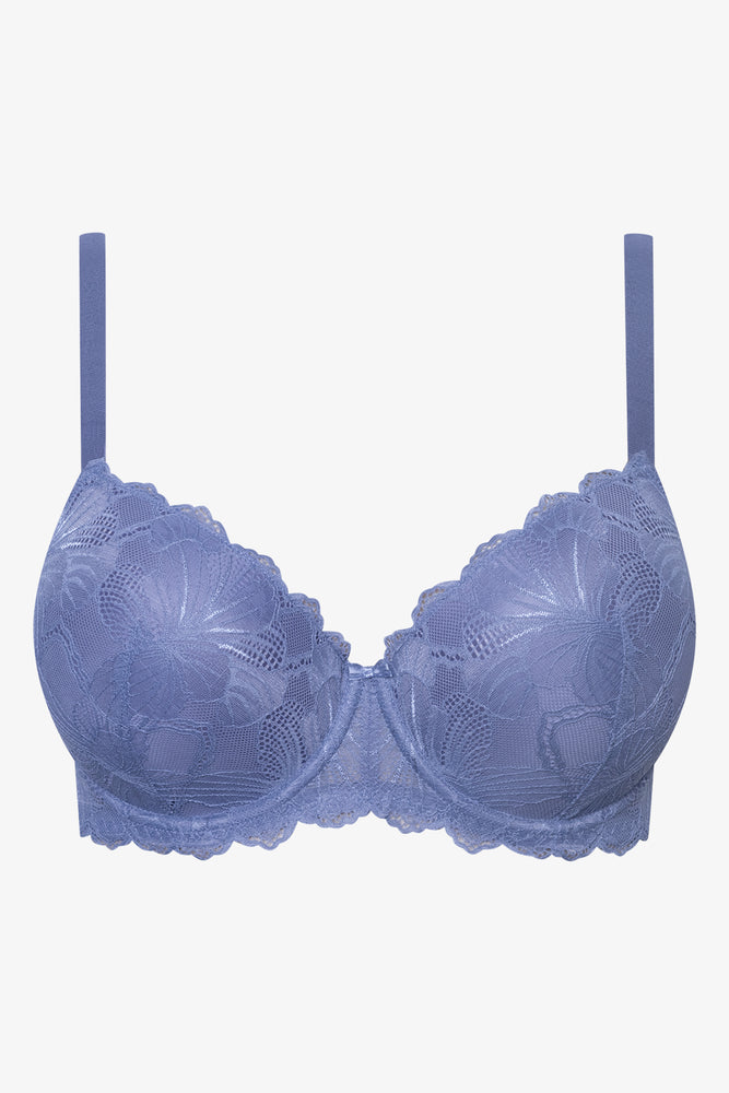 2 Pack Lace Bras Navy & Blue (2)