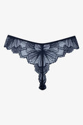 3 Pack Lace Thongs Black And Natural (4)