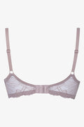 2 Pack Lace Non Padded Underwire Bra Natural And Navy (3)