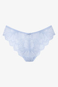 3 Pack Flower Lace Thongs Blue (3)