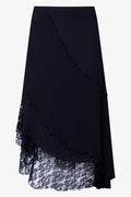 Assymetrical Skirt Black