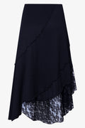 Assymetrical Skirt Black (1)