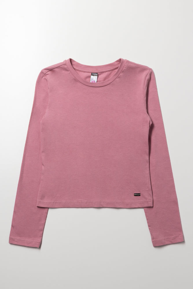 Long Sleeve T-Shirt Pink