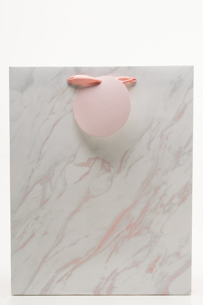Marble Gift Bag Pink