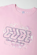 Oversized T-Shirt Pink (1)