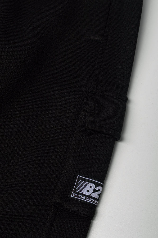 Cargo Trackpants Black (1)