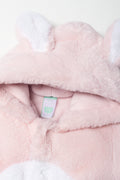 Padded Fur Babygrow Pink (1)