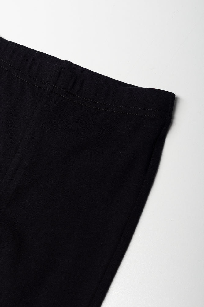 Flare Leggings Black (1)