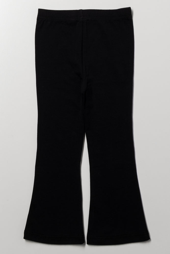 Flare Leggings Black (2)