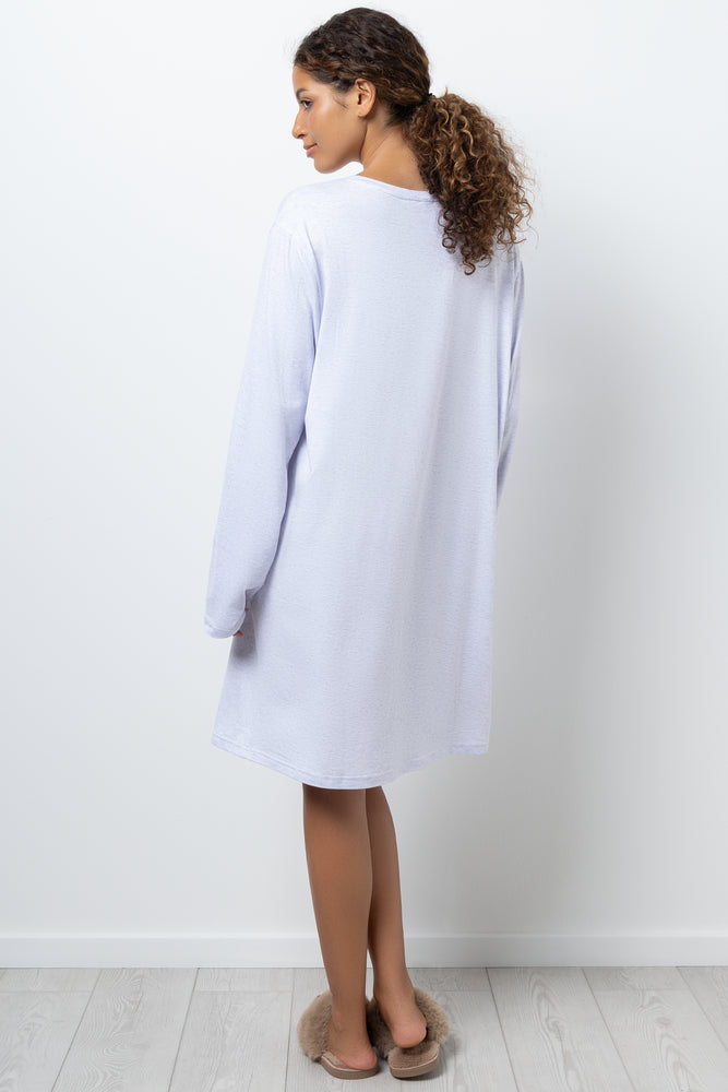 2 Pack Sleepshirts Green And Grey (2)