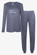 Cosmic Dreaming Pyjamas Dark Grey