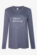 Cosmic Dreaming Pyjamas Dark Grey (1)