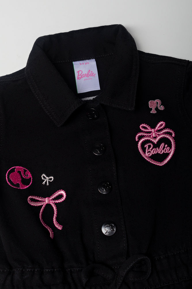 Barbie Denim Jumpsuit Black (1)