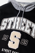 Twofer Hooded Tracktop Black (1)
