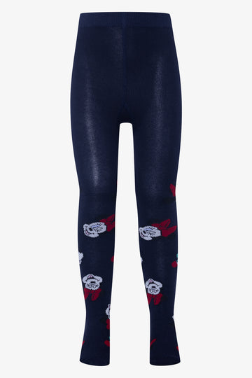 Minnie Mouse Tights Navy