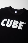 Cube Crew Neck Tracktop Black (1)