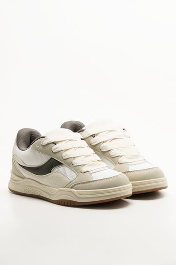 Skater Padded Sneakers White