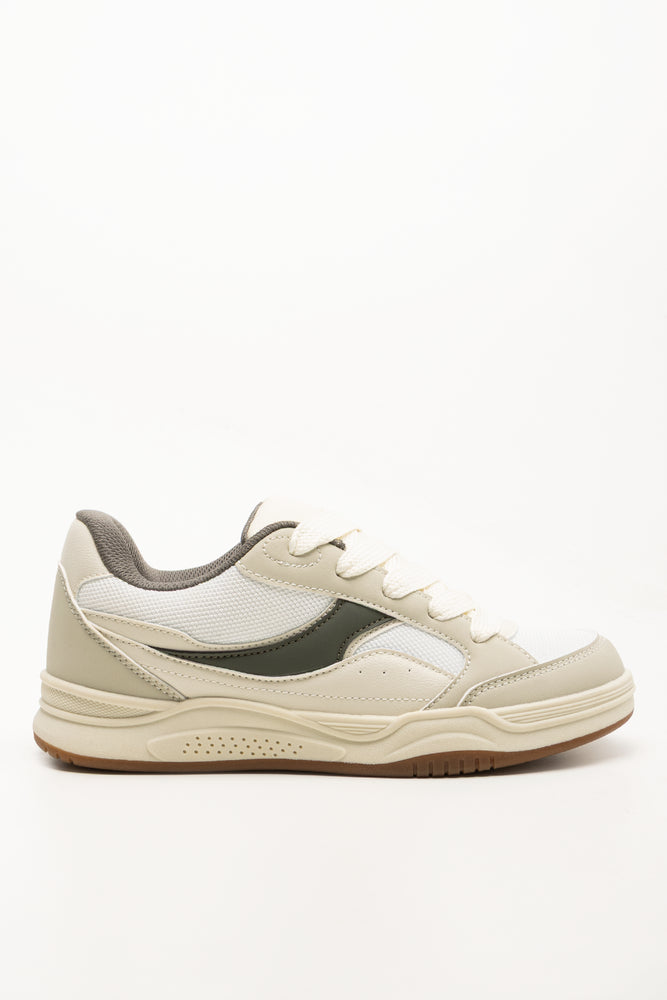 Skater Padded Sneakers White (1)