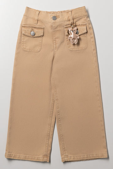 Wide Leg Pants Natural