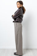 Boxy Biker Jacket Chocolate Brown (1)