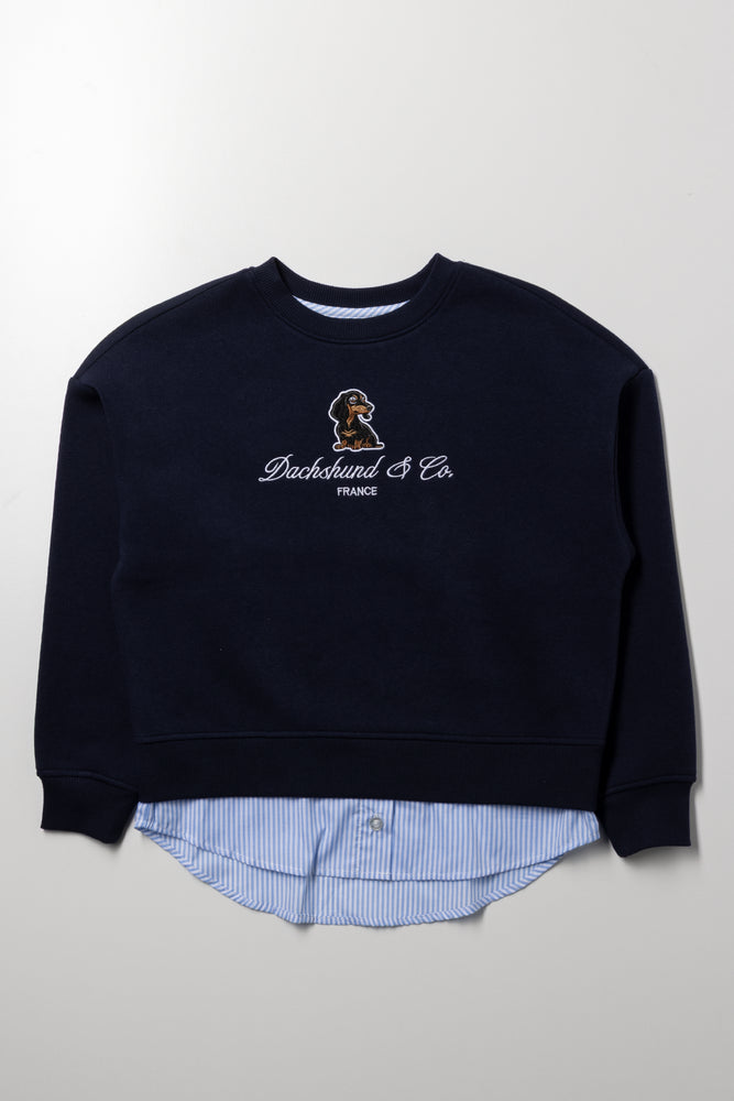 Twofer Top Blue