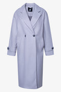 Longer Length Melton Coat Grey
