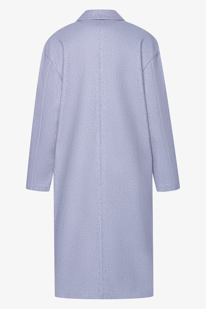 Longer Length Melton Coat Grey (1)
