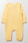 Zip Sleepsuit Yellow (2)